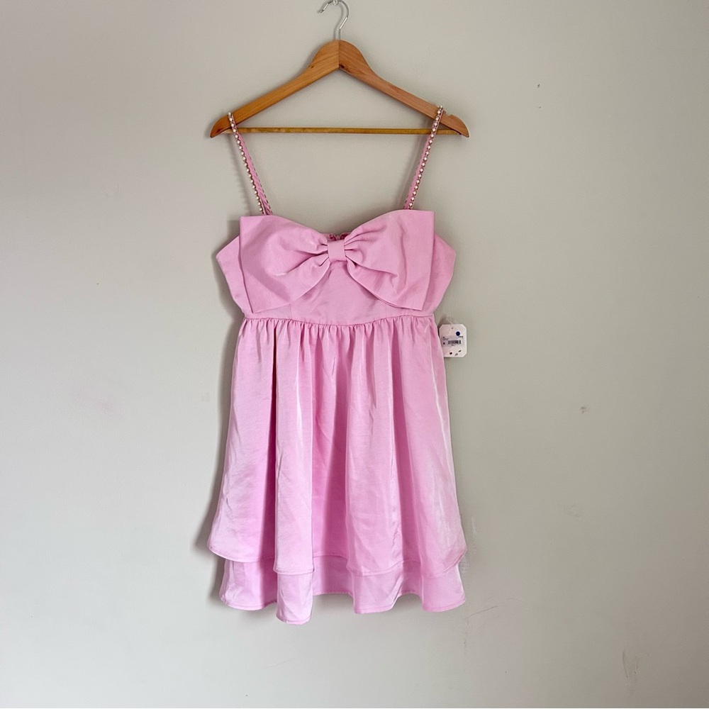 Altard’ State Stassie Pink Bow doll Dress